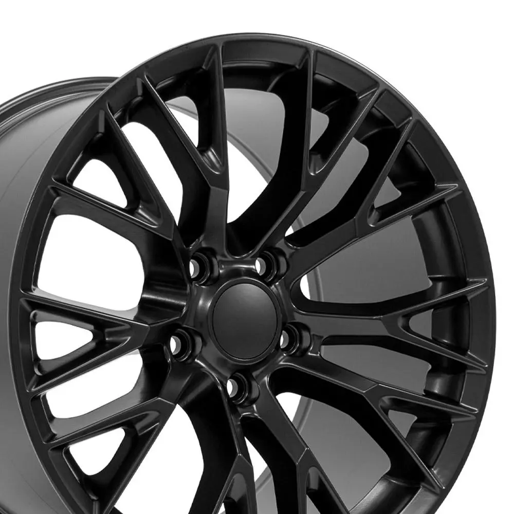 Chevrolet Camaro Replica Wheels Fits (Rear Only) 1993-2002 18X10.5 Satin Black - Cv22 1