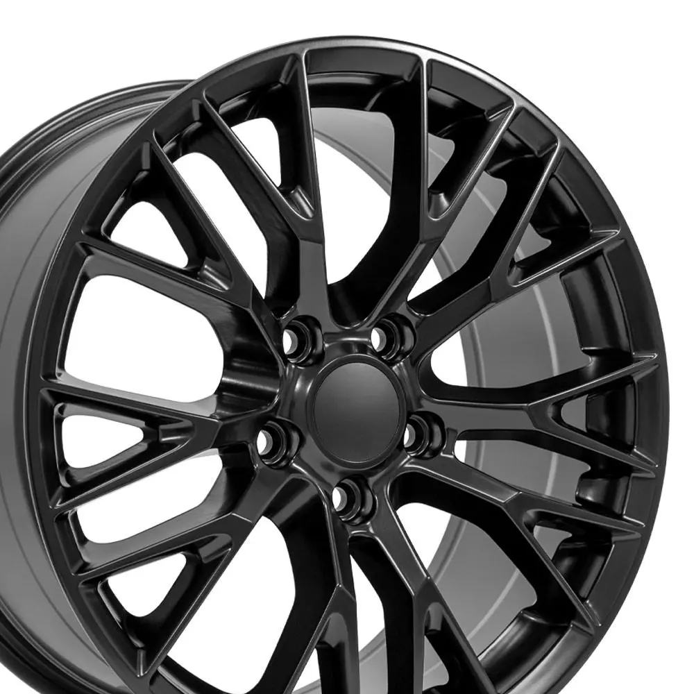 Chevrolet Camaro 1993-2002 Replica Wheels 18X8.5 Satin Black - Cv22 1