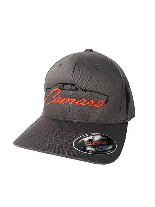 Camaro 1St Generation Script Embroidered Hat / Cap 1
