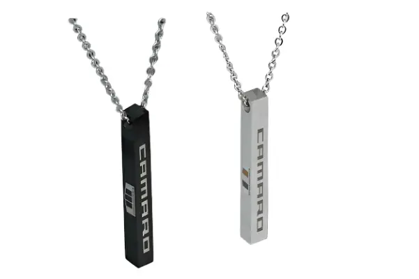 Camaro Emblem Bar Necklace 1