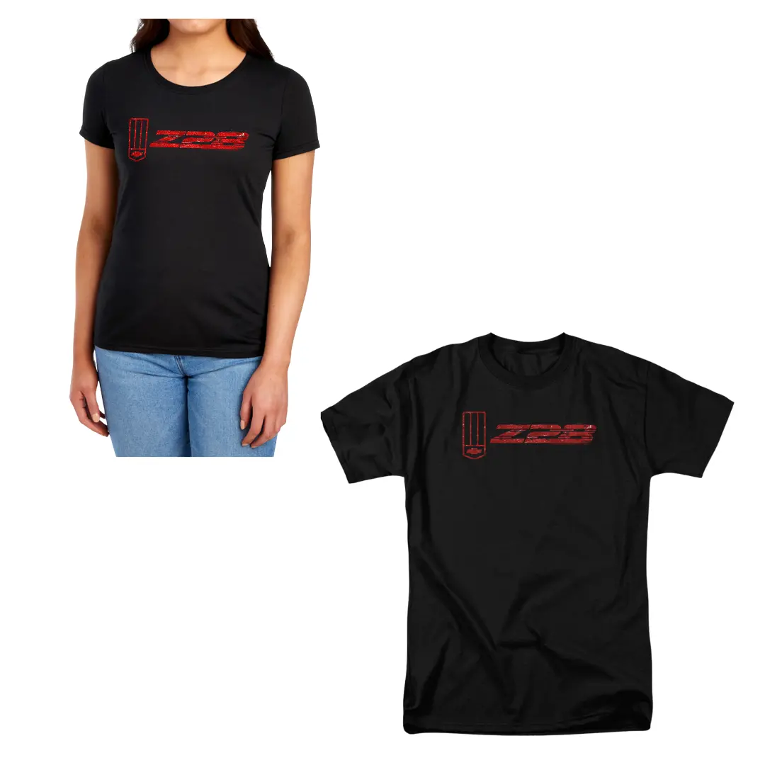 Camaro Black Z28 His & Hers Bundle – Women’S Tee + Men's Tee 1