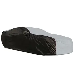 Camaro 2010-2024 Ultraguard Car Cover - Indoor/Outdoor Protection Gray & Black 1