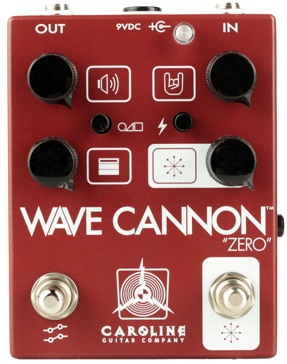 Caroline Guitar Company - Wave Cannon Zero Distorter & Havoc "Free Shipping In The Usa" 1