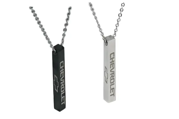 Chevrolet Bowtie Bar Necklace 1