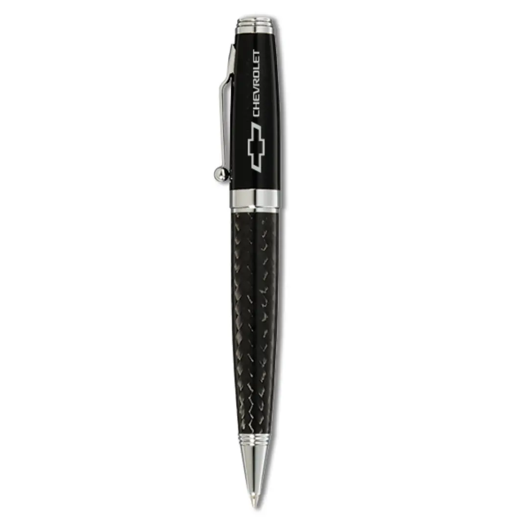 Chevrolet Bowtie Carbon Fiber Ballpoint Pen 1