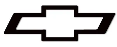 Chevrolet Bowtie 6" X 16" Decals 1
