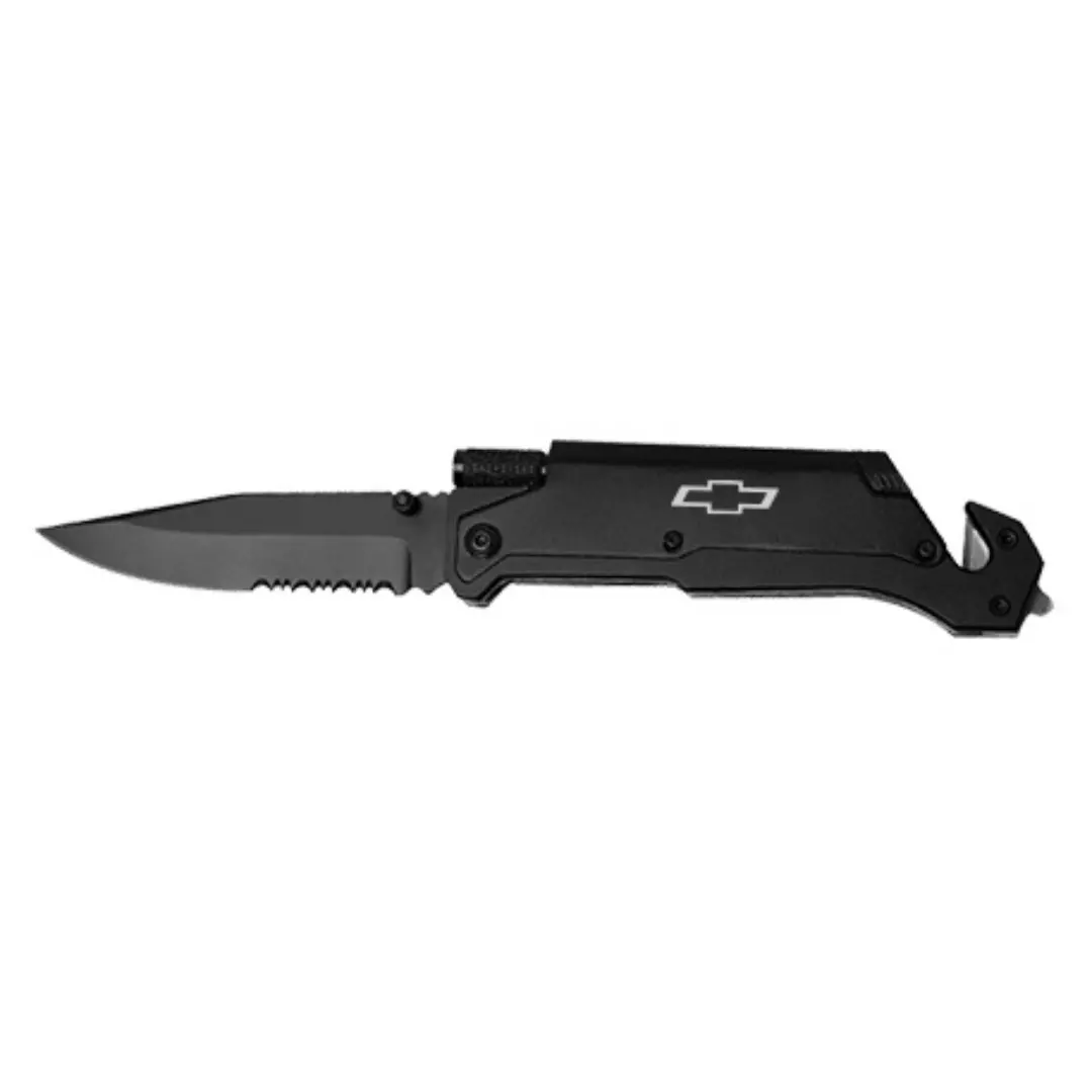 Chevrolet Bowtie Elemental Survival Rescue Pocket Knife 1