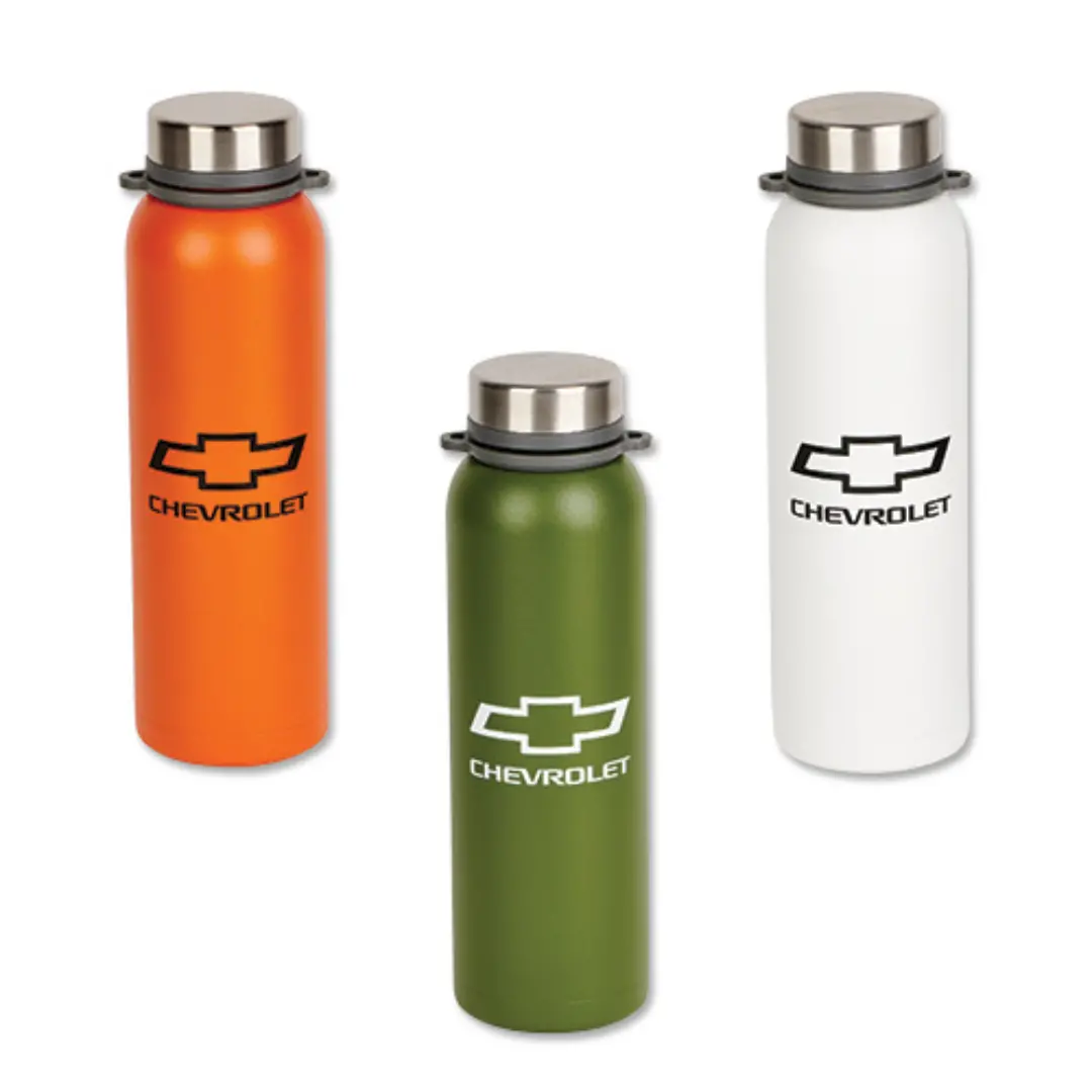 Chevrolet Bowtie Insulated Metal Water Bottle 1