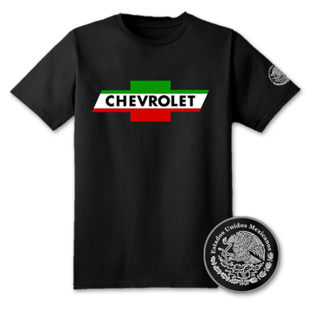 Chevrolet Bowtie Mexican Flag T-Shirt 1