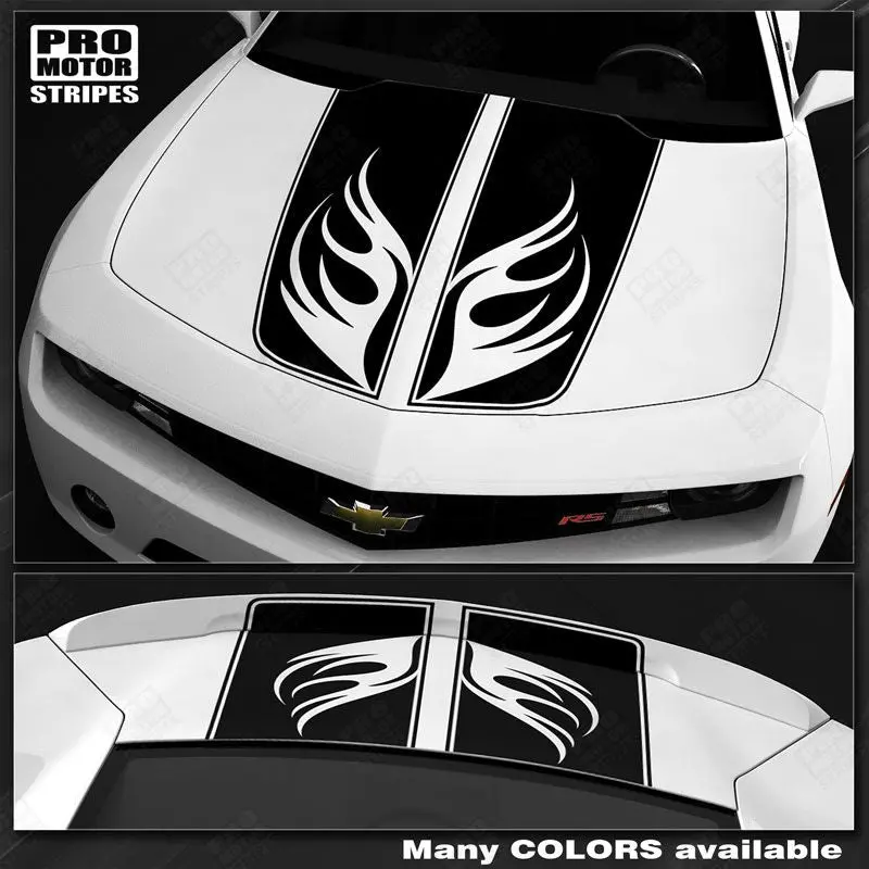 Chevrolet Camaro 2010-2015 Racing Wings Stripes 1