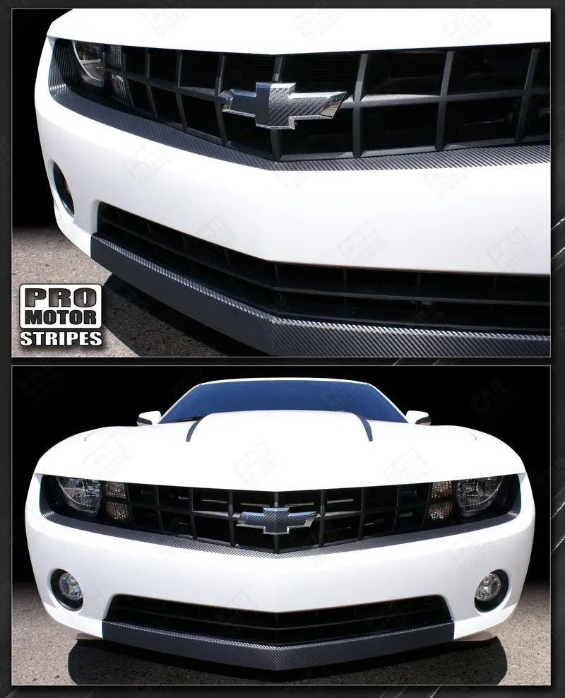 Chevrolet Camaro 2010-2013 Carbon Fiber Valance & Fascia Stripes 1