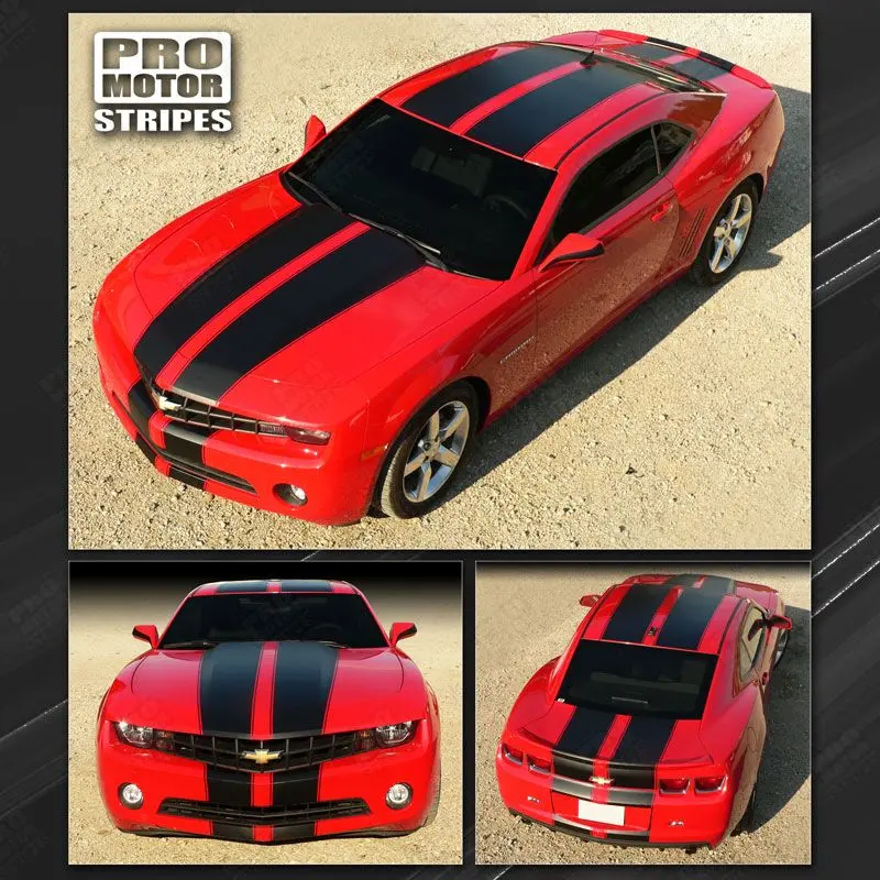 Chevrolet Camaro 2010-2013 Tapered Rally Racing Stripes 1