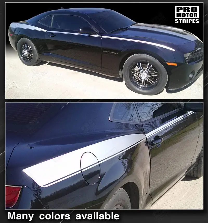 Chevrolet Camaro 2010-2015 Legacy Side Accent Sport Decal Stripes 1