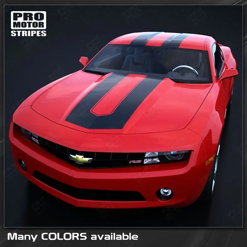 Chevrolet Camaro 2010-2015 Over-The-Top Sema Style Racing Stripes 1
