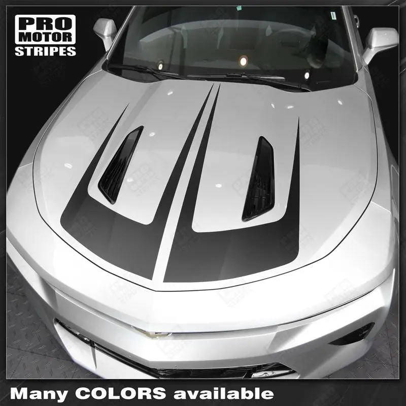 Chevrolet Camaro 2016-2024 Hood Accent Scallop Stripes 1