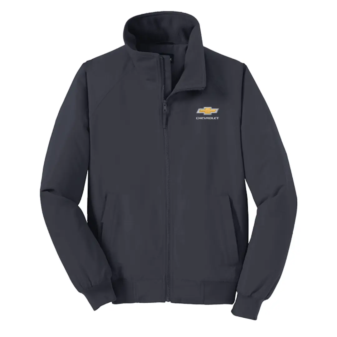 Chevrolet Gold Bowtie Charger Jacket - Grey 1