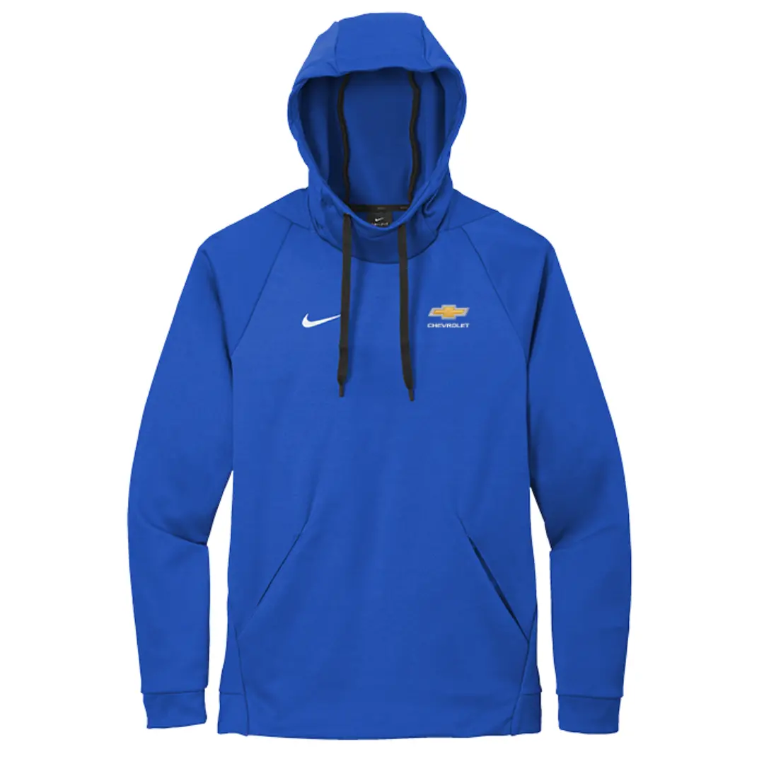 Chevrolet Gold Bowtie Nike Therma-Fit Pullover Fleece Hoodie 1