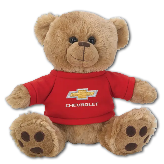 Chevy Bowtie Children's Stuffed Animal Brown Teddy Bear 1