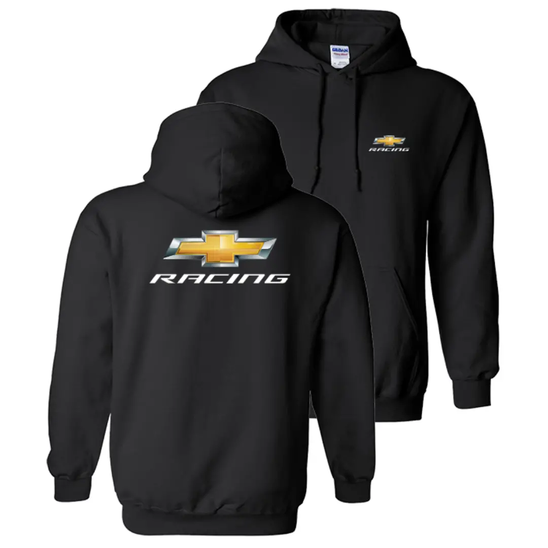 Chevy Racing Gold Bowtie Hooded Sweatshirt / Hoodie 1