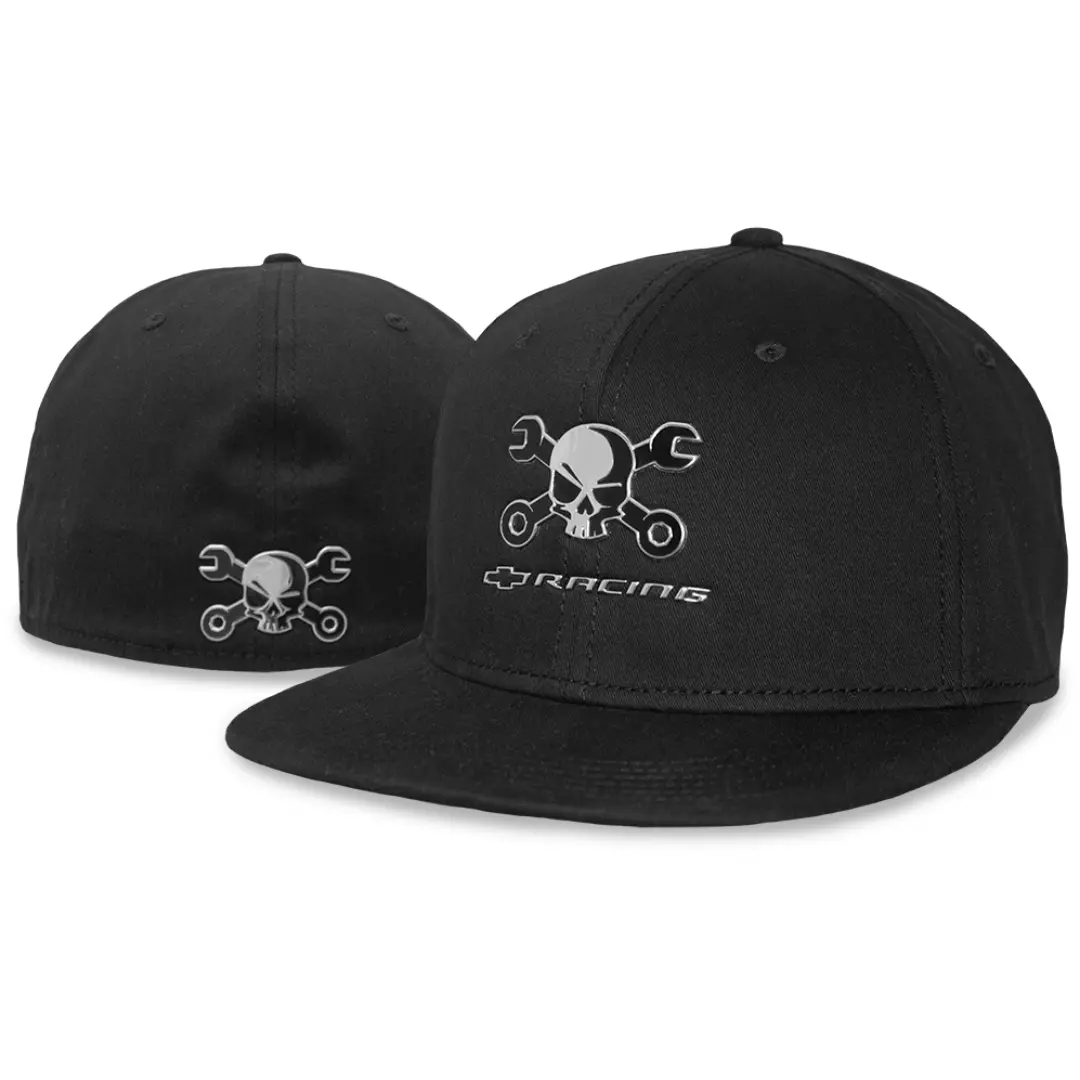 Chevy Racing Mr. Crosswrench Flat Bill Hat / Cap 1