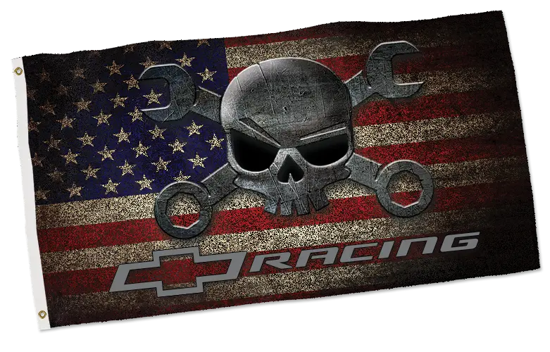 Chevy Racing Mr. Crosswrench Flag 1