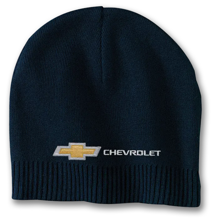 Classic Chevrolet Gold Bowtie Beanie 1