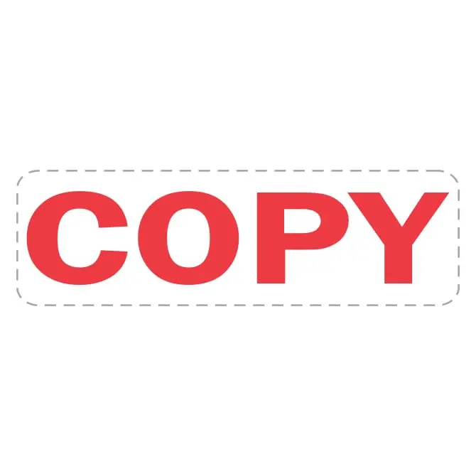 Professional Grade Self-Inking Office Stamps (Copy) – 1-5/8" × 1/2" – High-Visibility Rubber Stamp For Document Management, Office Use, Invoice & Workflow Efficiency 1
