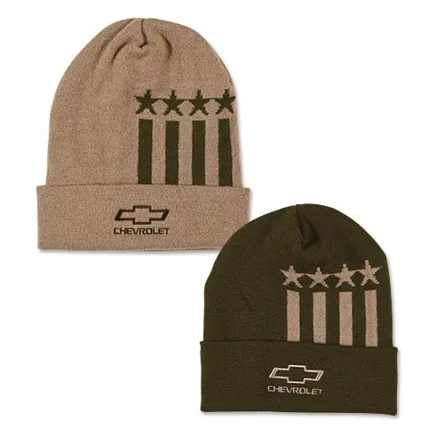 Chevrolet Bowtie Stars And Stripes Beanie 1