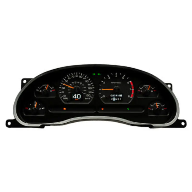Dakota Rtx Series Analog Gauge Kit, 1994-98 Mustang 1