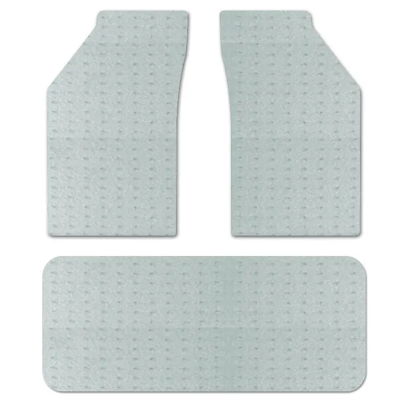 Designer Floormat Clear Nibbed 1