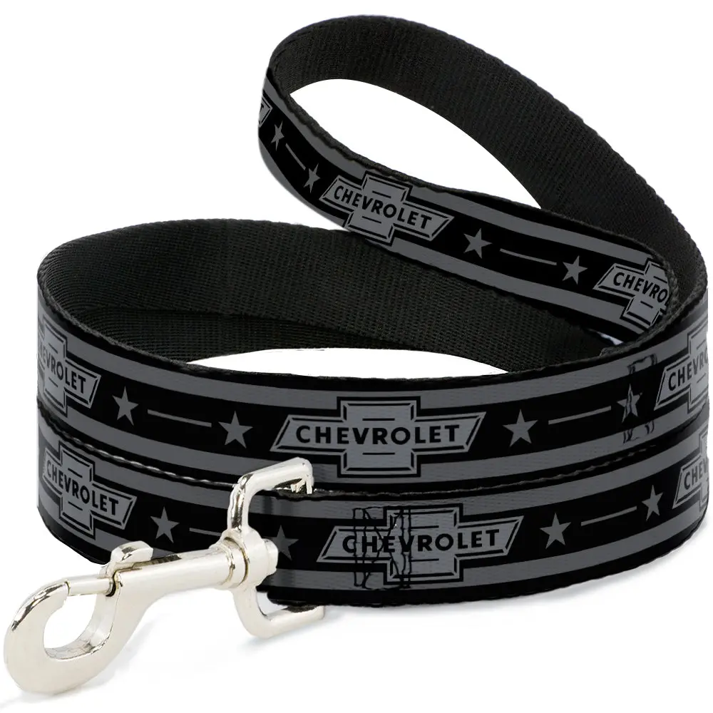 Vintage Chevrolet 1934 Bowtie Logo W/ Stars & Stripes Dog Leash 1