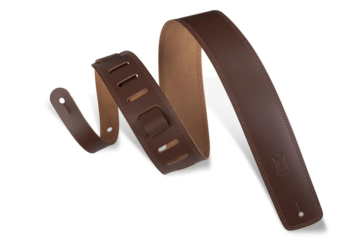 Levy's Dm1-Brn Guitar Strap *Free Shipping In The Usa* 1