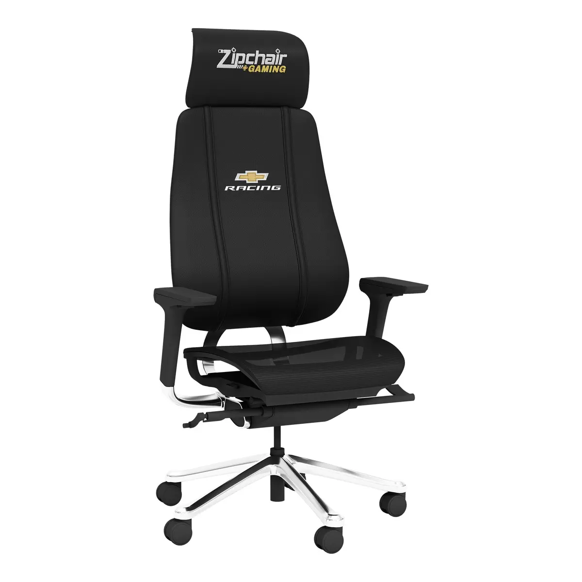 Phantomx Mesh Gaming Chair With Chevy Racing Logo 2