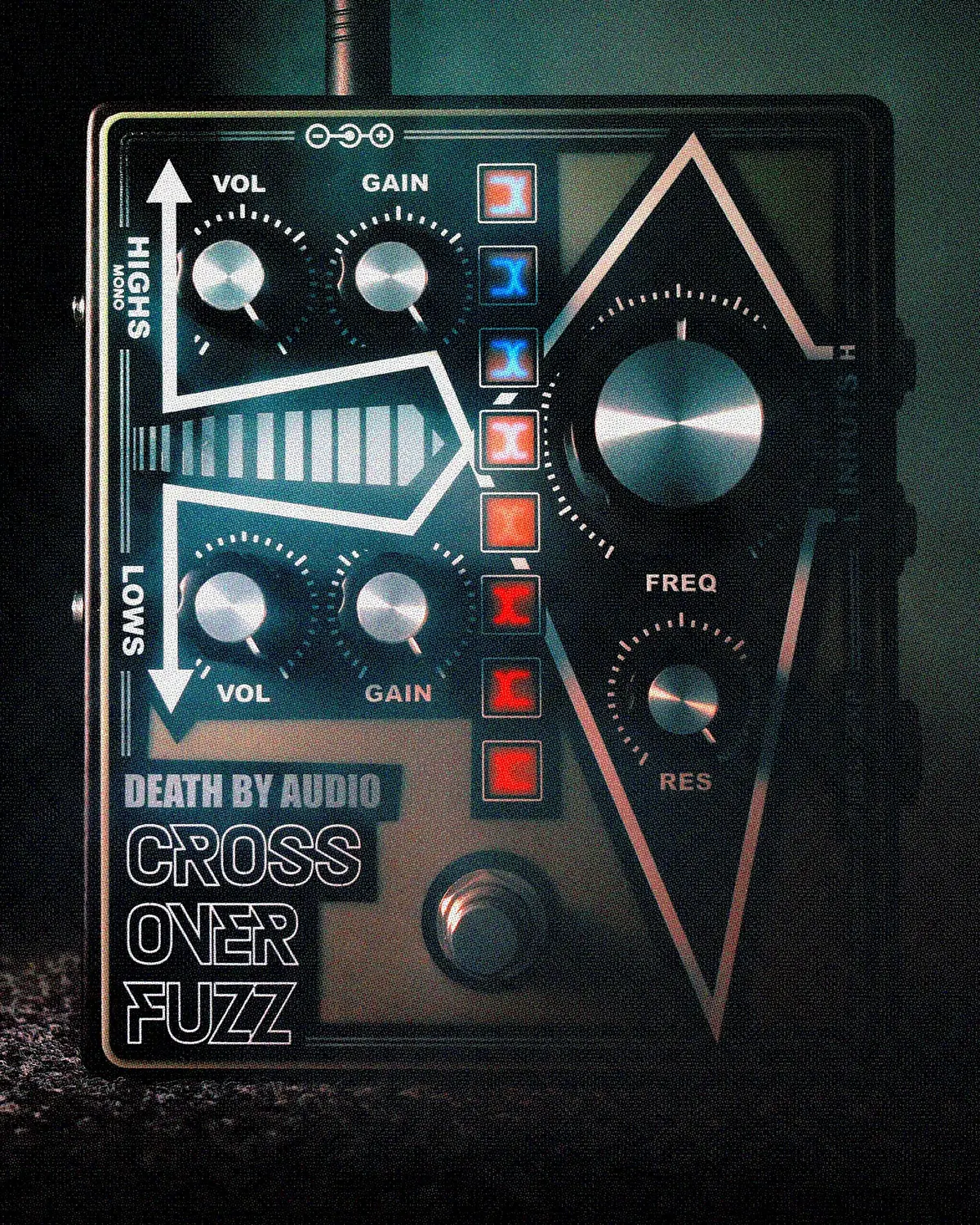 Death By Audio Crossover Fuzz. *Free Shipping In The Usa" 1
