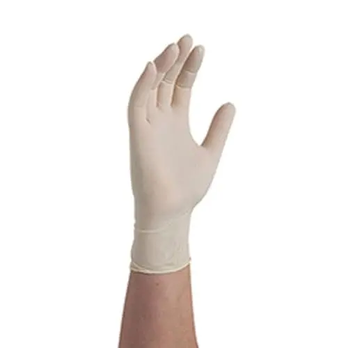 Disposable Powder-Free Latex Gloves Great For Janitorial And General Cleaning - Protection For Restaurant Work, 4 Mil White - 100 Gloves Per Box 3