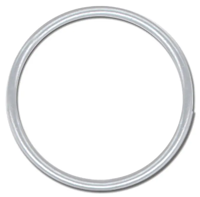 1-1/8" Zinc-Plated Steel Key Rings – Durable Alloy Steel Silver Split Key Rings With 1-1/4" Wrap Around – Easy Install Keychain Rings For Crafts, Auto Dealerships & Key Organization 1