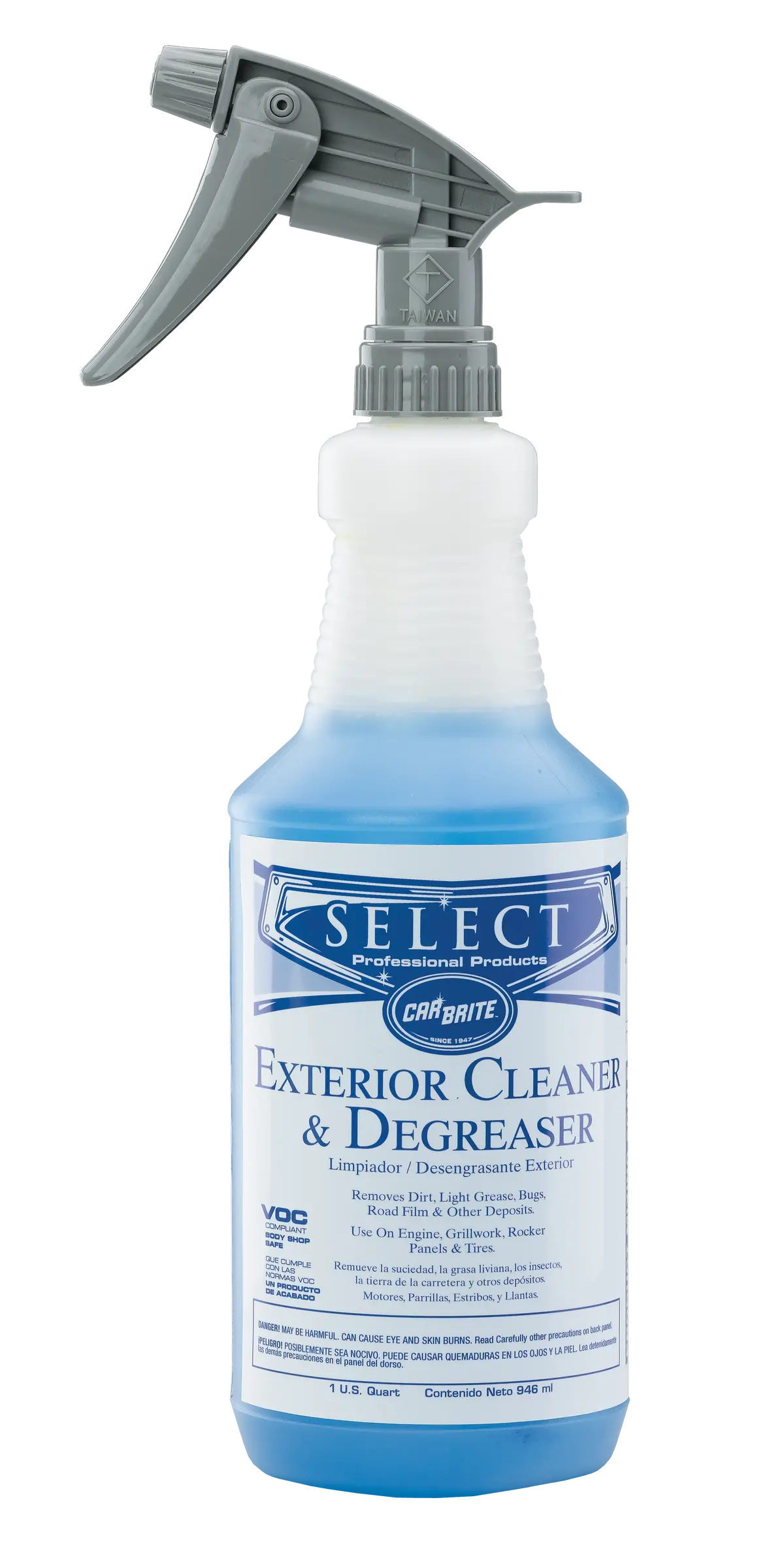 Car Brite Select™ Spray Bottles Eng/Spanish 1