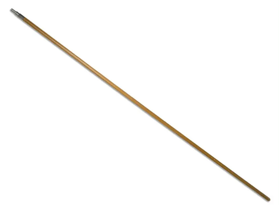 Wood Shaft, Metal Tip Handle 1