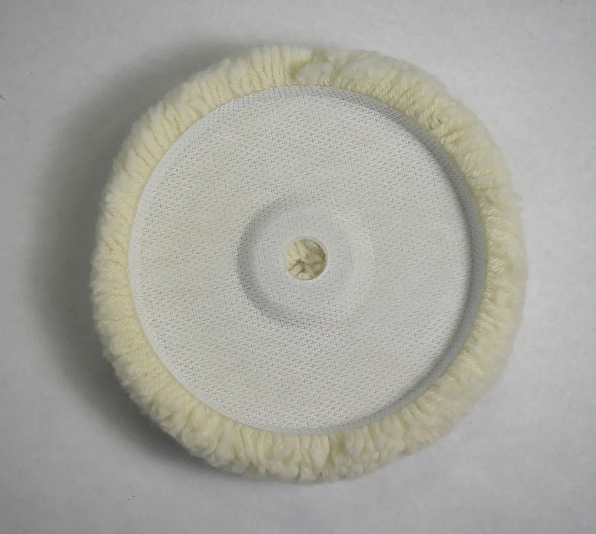 7.5" - 100% Wool Cutting Pad 1