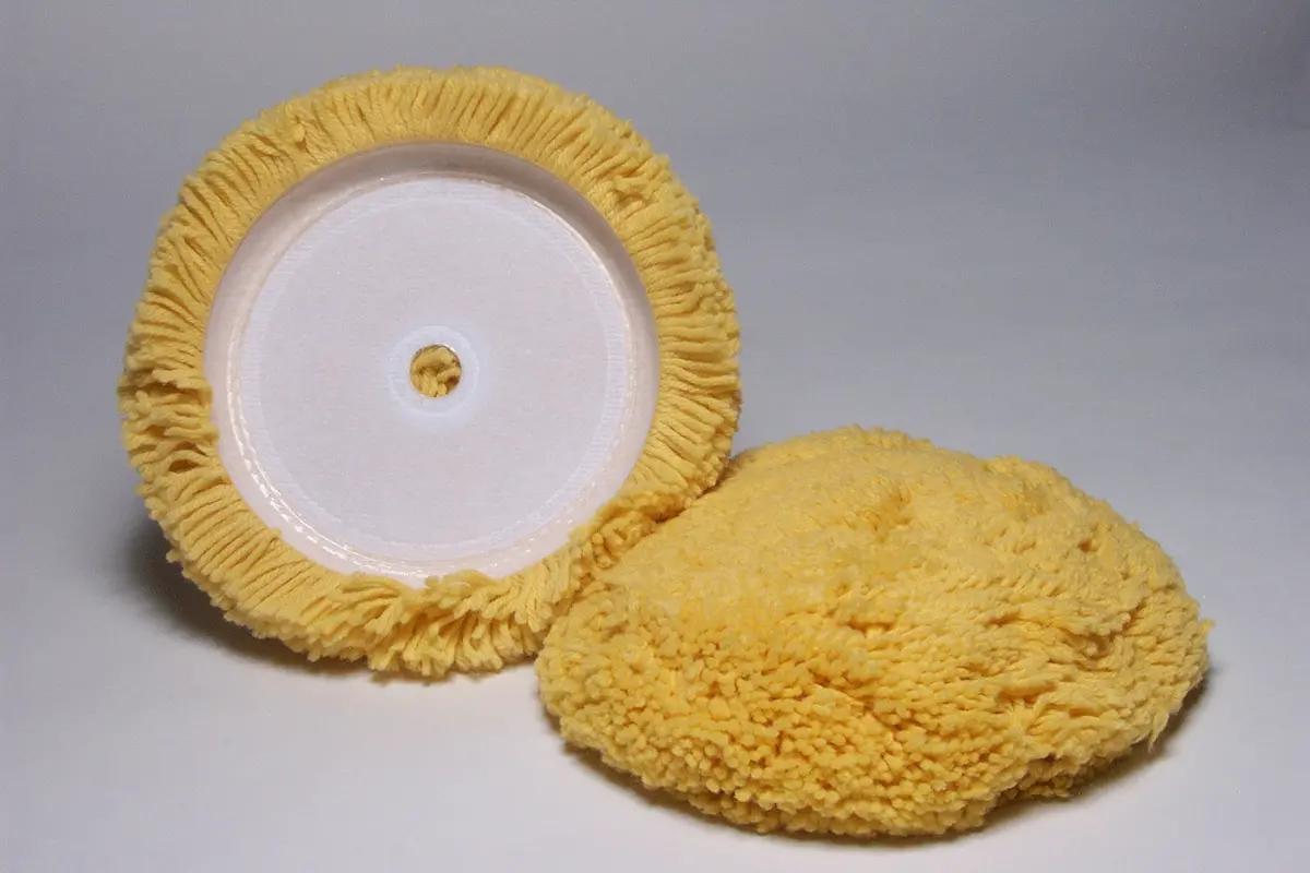 7.5" - Wool Blend Light Cutting Pad 1