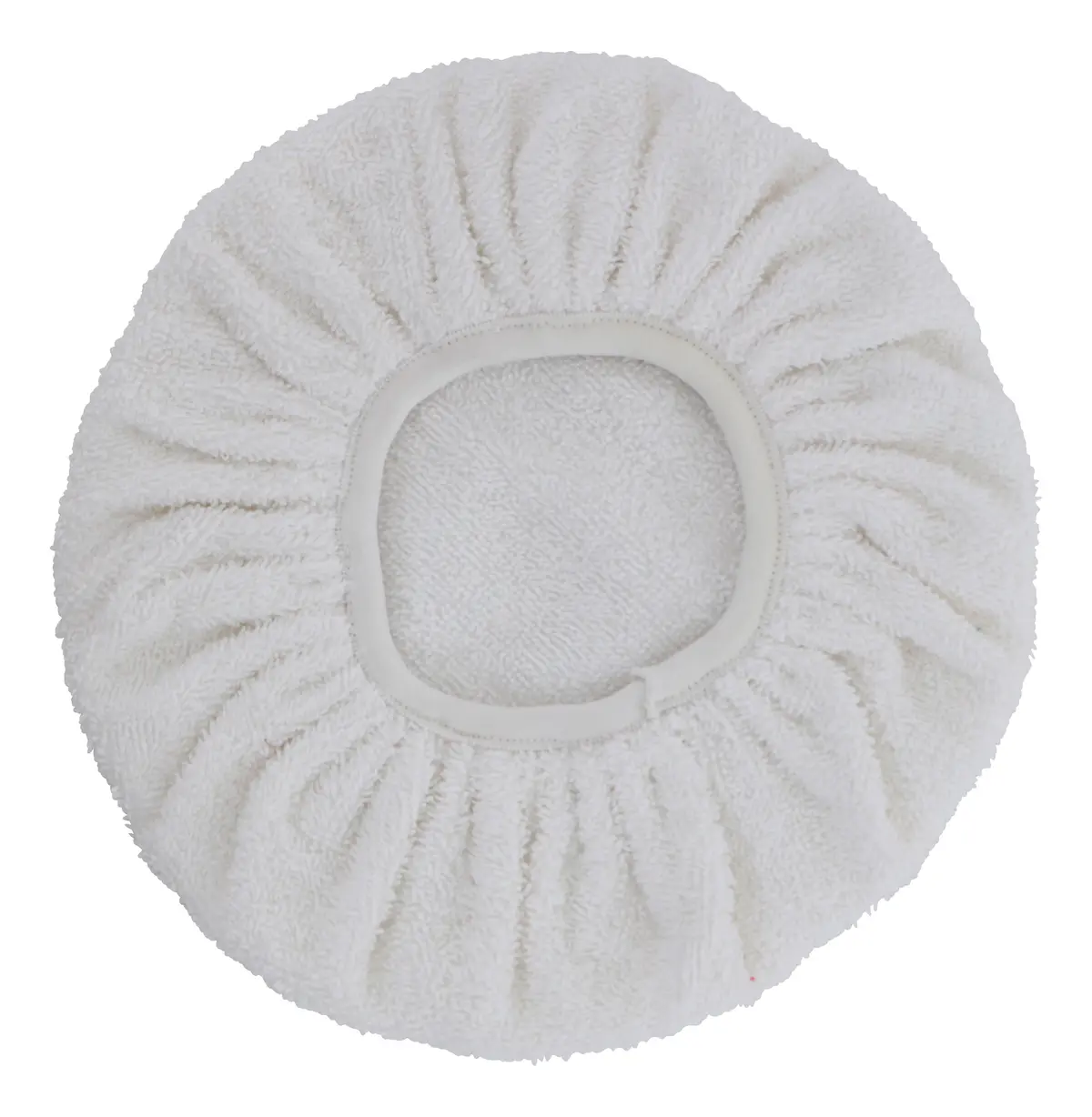 Heavy Microfiber Orbital Bonnet - White 1