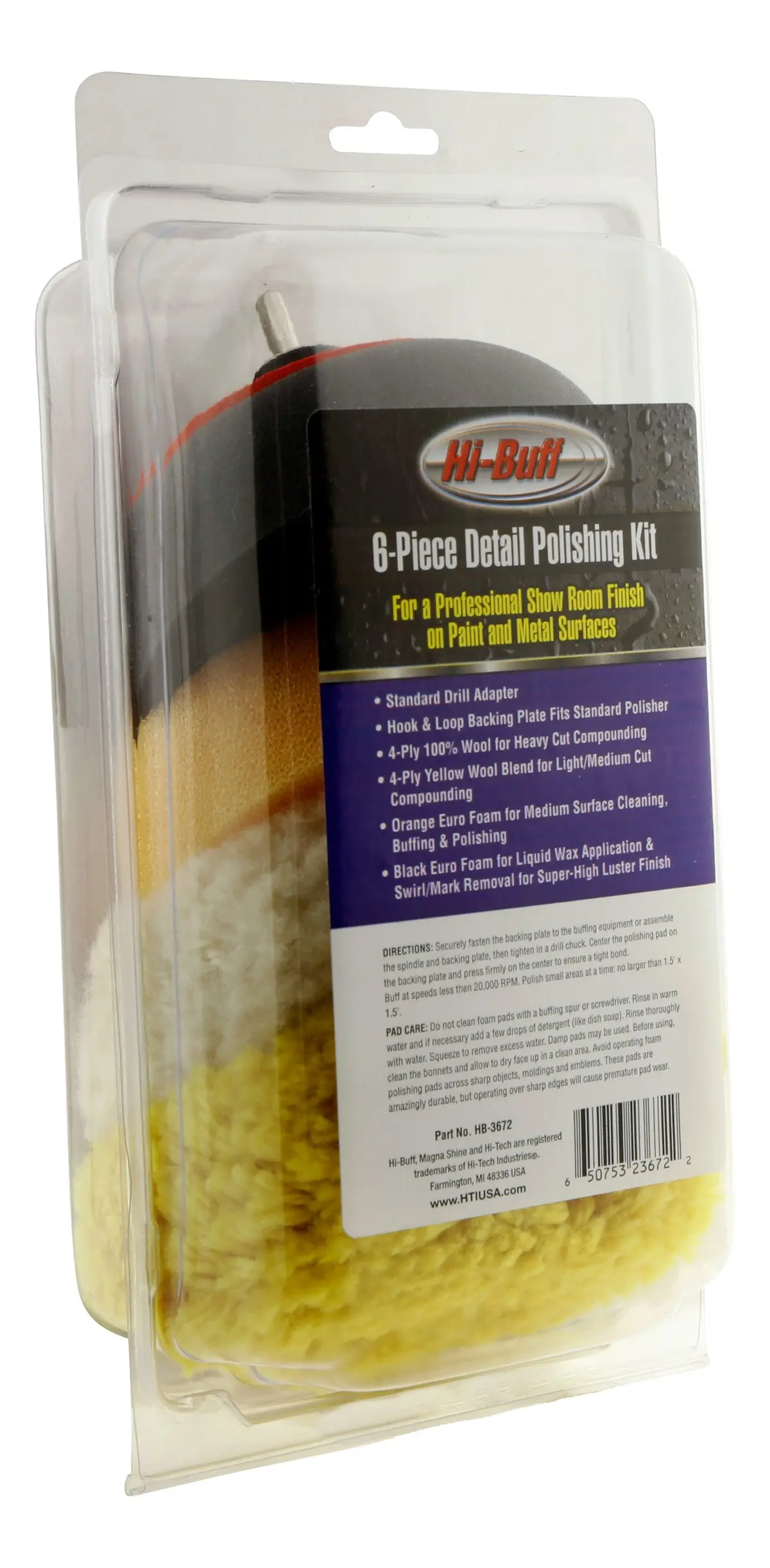Hi-Buff 6 Pc. Mini Pad Polishing Kit 1