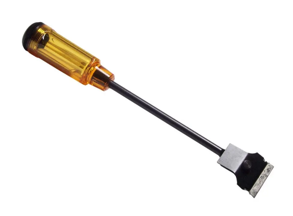 Screwdriver-Style Long Reach Blade Scraper 1