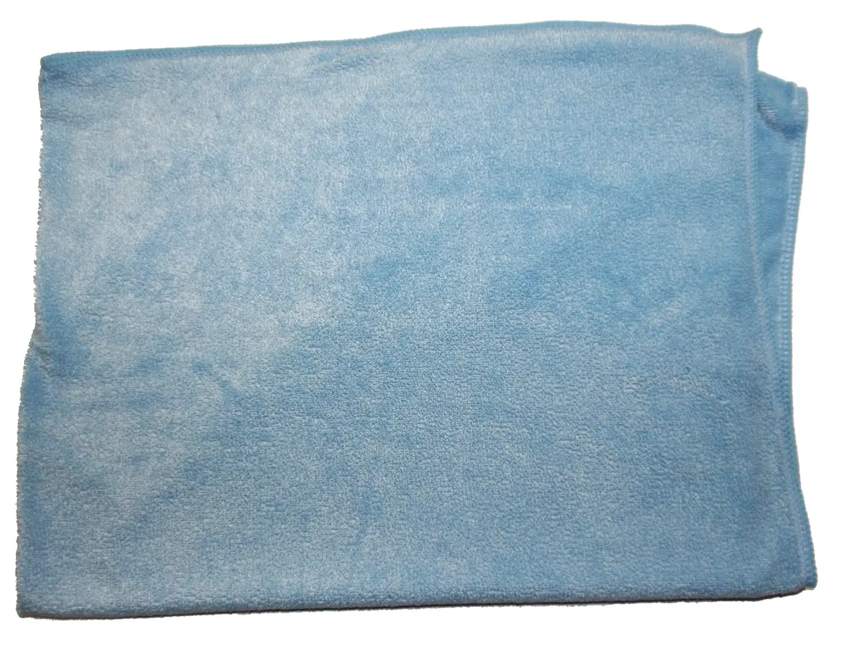 Plush Blue Chamois Size Microfiber 1
