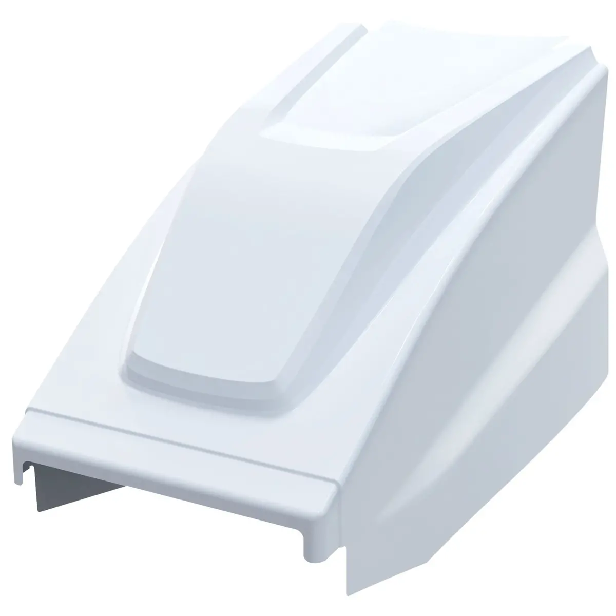 Five Star Sprint Car Hood, White 1