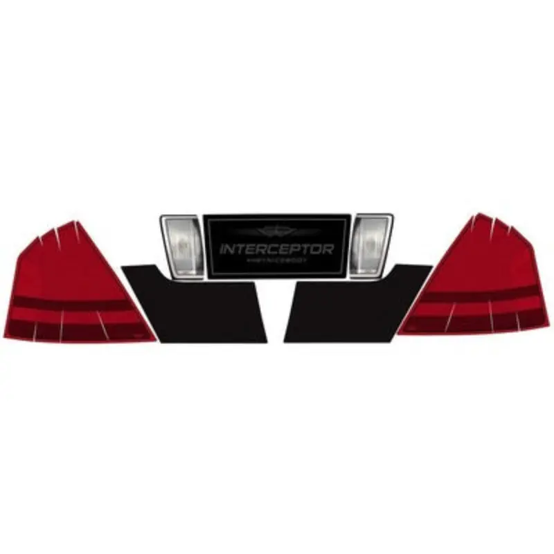Five Star Crown Vic Interceptor Tail Graphics 50361-44541 1