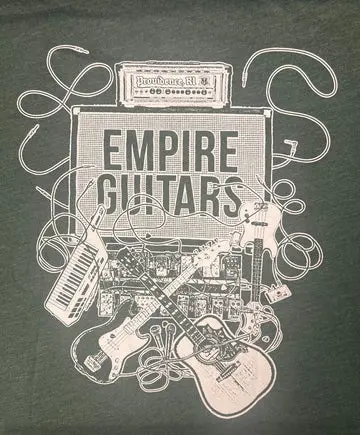 Empire Guitars Big Mess Forest Green T-Shirt Xxxl 1