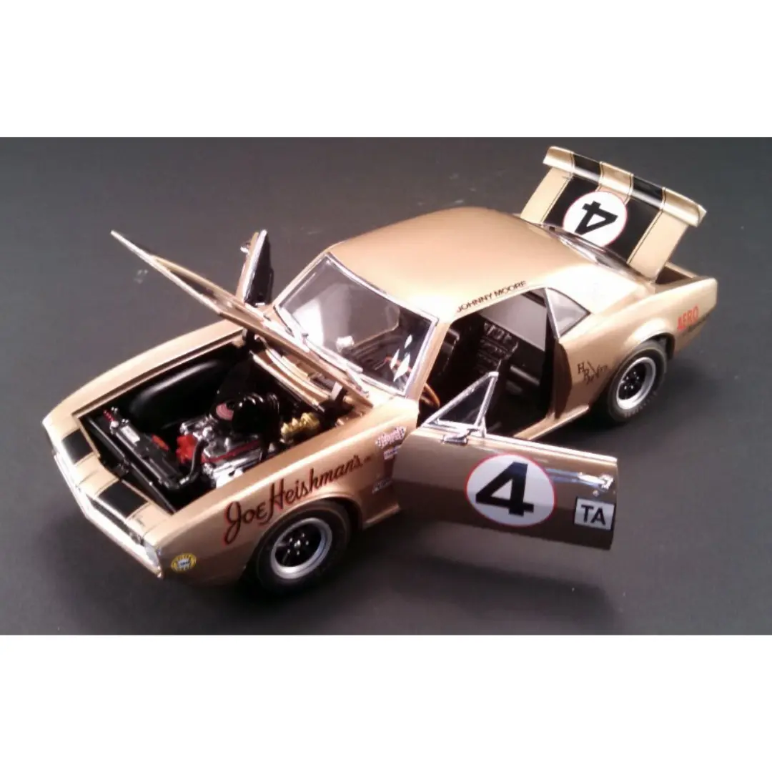 First Ever 1967 Chevrolet Camaro Z/28 #4 50Th Anniversary Limited Edition To 700Pcs 1:18 Die Cast Model Car By Acme 1
