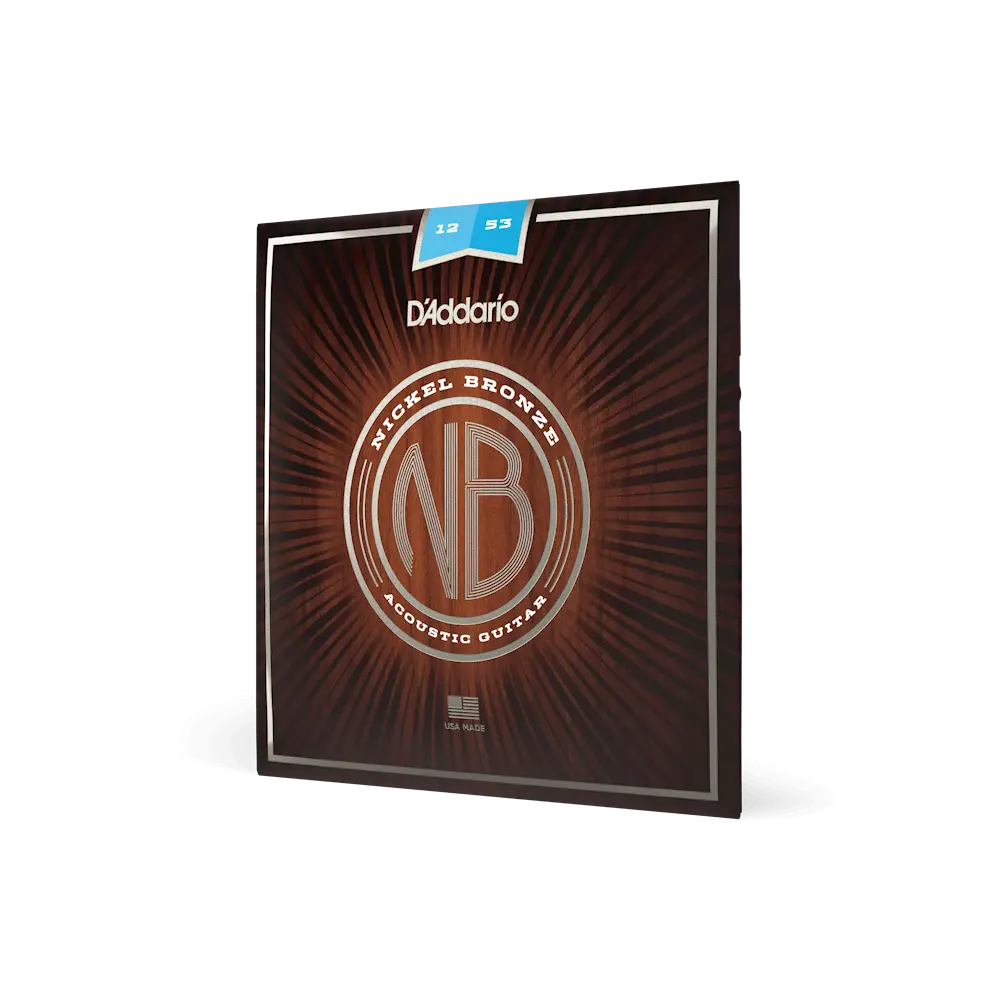 D'addario Nb1253 Nickel Bronze Light Acoustic Strings 1