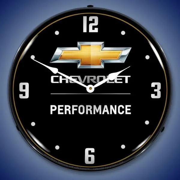 Chevrolet Performance Lighted Clock 1